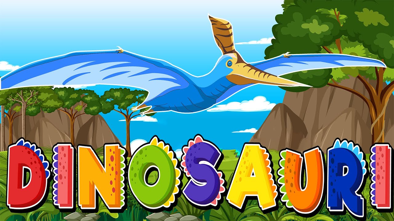 Dinosauri za djecu - Učimo dinosaure - Pepi TV crtani - ucimo zivotinje - Dinosaurusi za decu