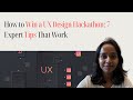 How to Win a UX Design Hackathon: 7 Expert Tips That Work #UXDesignHackathon