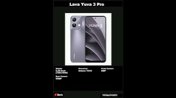 Lava Yuva 3 Pro SmartPhone Features|Shorts