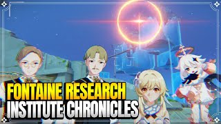 Fontaine Research Institute Chronicles  Achievement  World Quests U0026 Puzzles genshin Impact