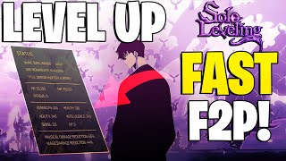 Secrets to Leveling Up FAST!! ⚡ | Solo Leveling: Arise