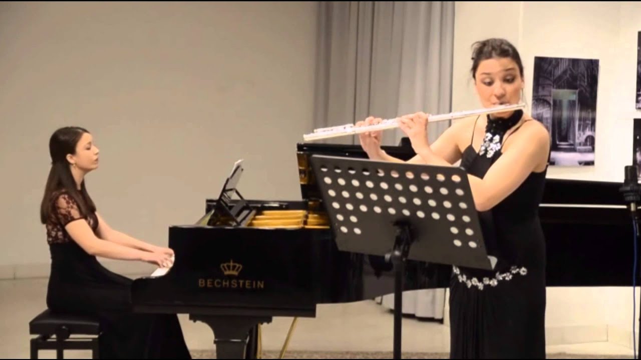 W. A. Mozart - Sonata for flute and piano in C major, Ana Radoičić ...