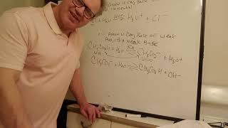 Acids &:Bases: pH Calculations for Weak Bases and Acid-Base Properties of Ions and Salts