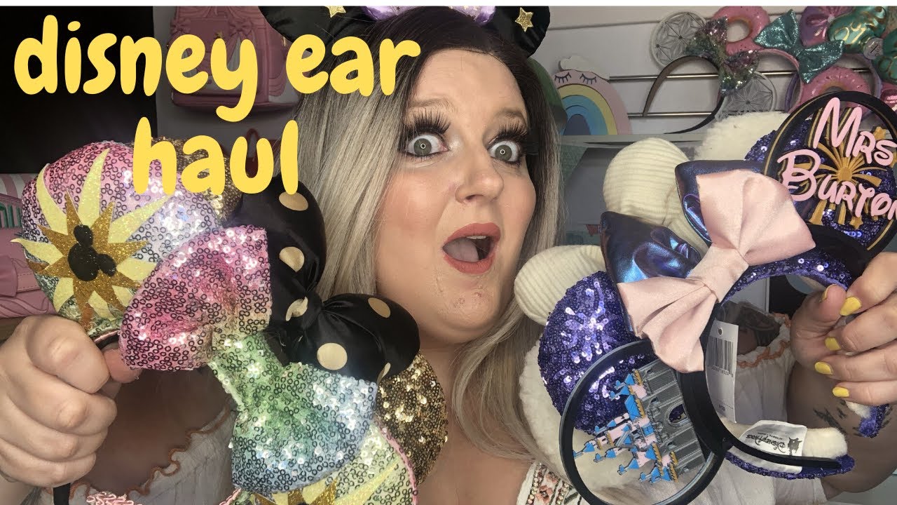 My Disney ear collection haul!! YouTube