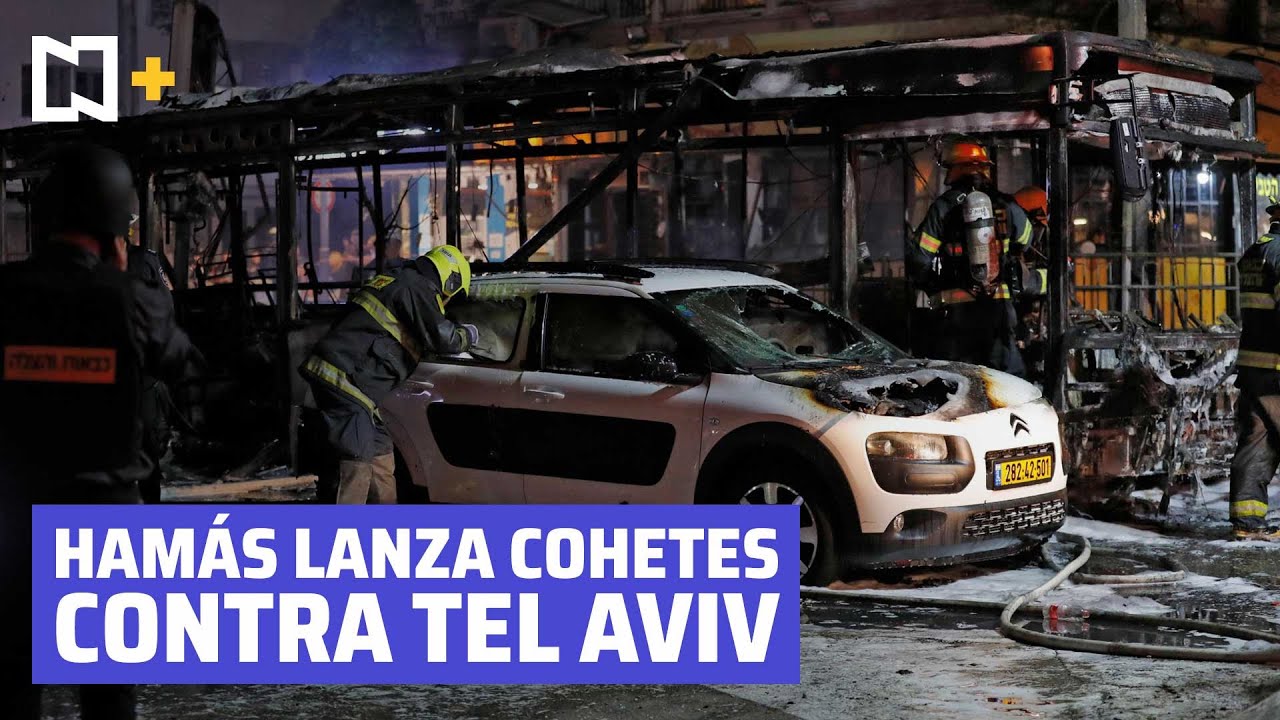 Hamas lanza cohetes contra Tel Aviv tras bombardeo israelí a un edificio en Gaza