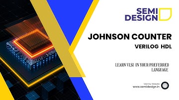 Johnson Counter Verilog Code | Hindi | #vlsi #vhdl #systemverilog #uvm #cmos #semiconductor
