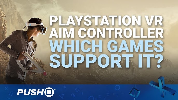 Controle Playstation VR Aim (Pistola) + Jogo Bravo Team - Ps4