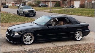 Wrapping the hardtop for my bmw e36
