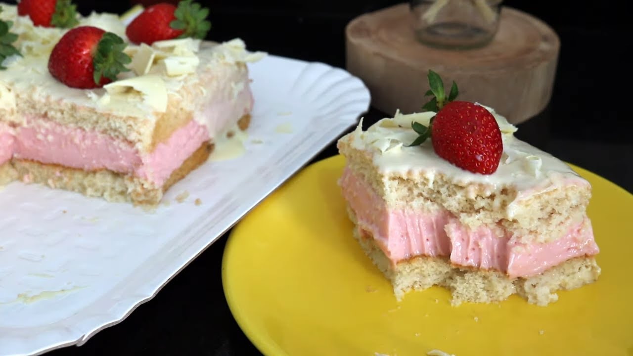 BOLO DE MORANGO TRUFADO | FLOR DE FARINHA