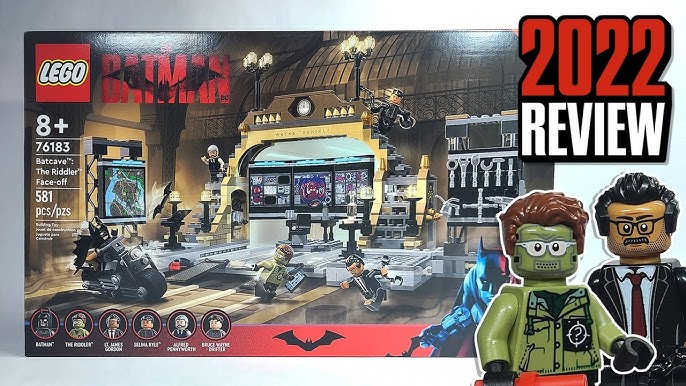 The Batman 2022 LEGO sets: Batcave, Riddler, Catwoman chase