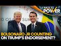 President Trump Meets Flavio Bolsonaro: Brazil's Presidential Hopeful At White House | Race To Power