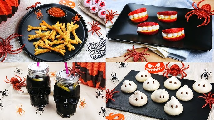 Halloween 3 Idees De Recettes Salees Youtube