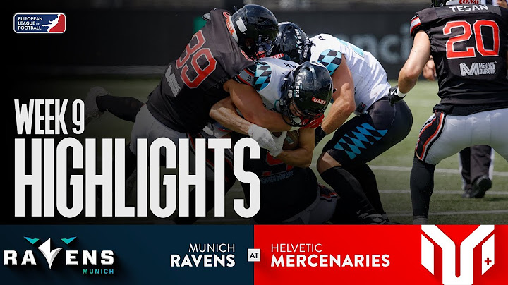 Munich Ravens @ Helvetic Mercenaries - Highlights | Week 9 | Season 2025
