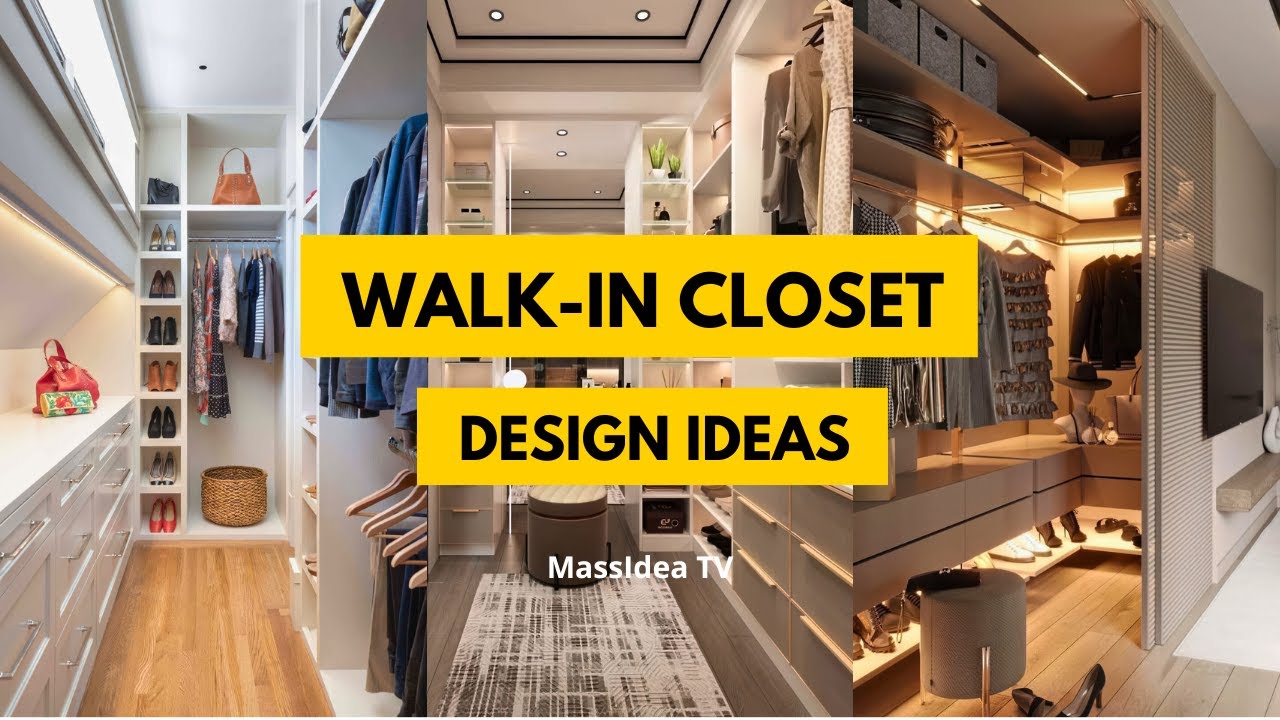 90+ Walkin Closet Ideas for a Dreamy Wardrobe YouTube