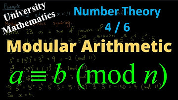 Number Theory #4: Modular Arithmetic
