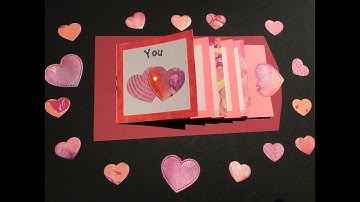 Light Up Waterfall Card (featuring Chibitronics) by Jill Dawson