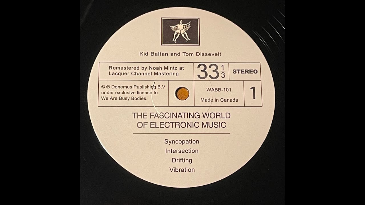 Tom Dissevelt & Kid Baltan ”The Fascinating World Of Electronic Music” 1959 Philips