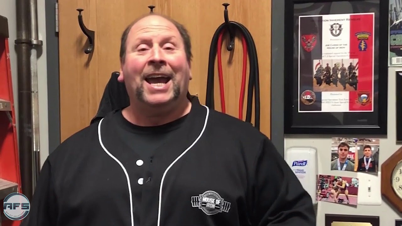 Legendary NFL Strength Coach Joe Carini and The Tire Iron™ YouTube
