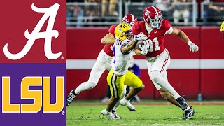 Alabama Crimson Tide Vs. Lsu Tigers Full Game Highlights College Football 2025