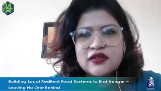 Building Local Resilient Food Systems to End Hunger – Leaving No One Behind