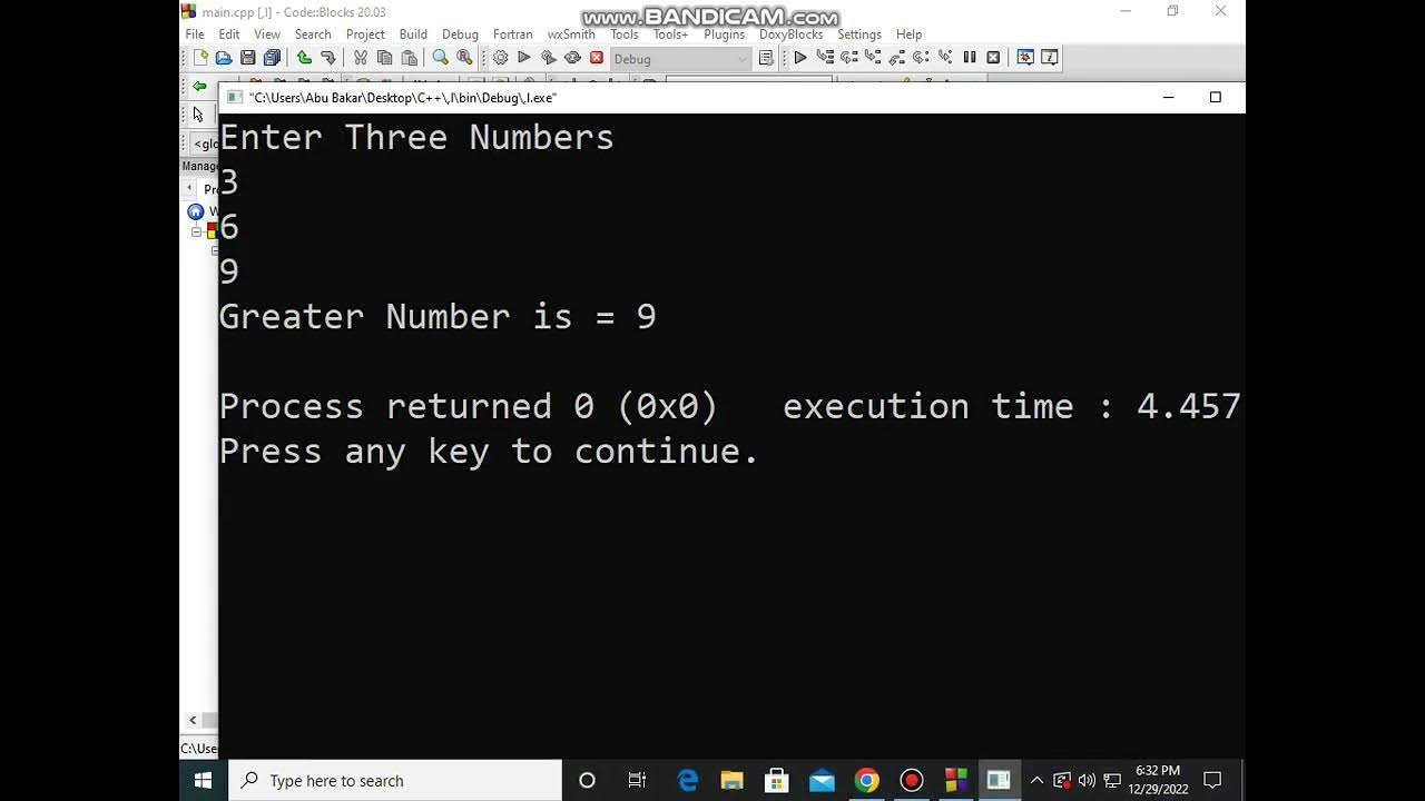 Find Maximum Number Find Large Number C++ Maximum Number Display Using if condition YouTube