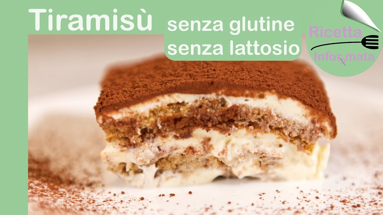 Tiramisù senza lattosio e senza glutine