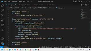 Flask MySQL video 5 - INSERT statement