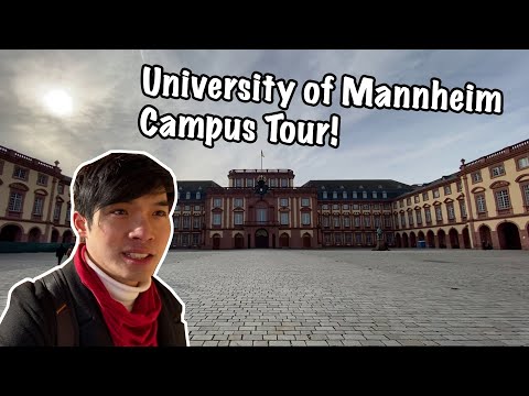 University of Mannheim: What’s like to study in a palace in Germany? A Campus Tour!