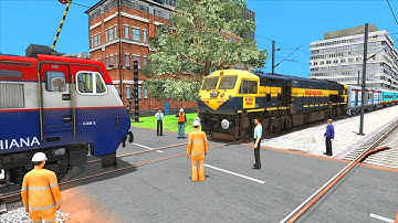 Loco Failed of HUMSAFAR EXPRESS at Railway Gate 😱 EMERGENCY RESCUE | Indian Railways