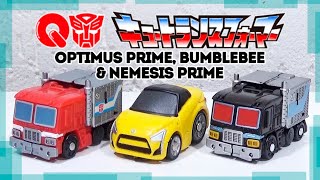 Optimus, Bumblebee & Nemesis Q-Transformers