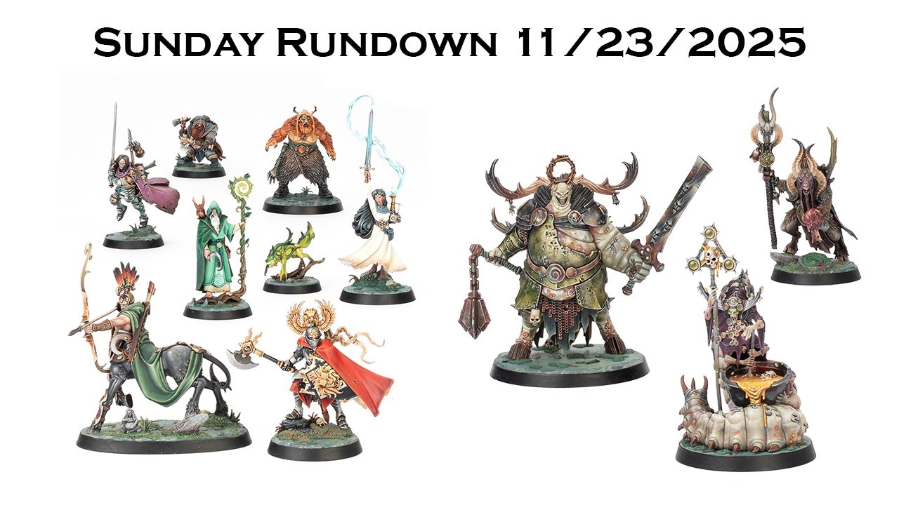 As always, thanks for watching! Enjoy our content? Likes and subscribing help us a bunch! We appreciate it!

Check out our Socials! 
Twitter: https://twitter.com/MinisRundown
Instagram: https://www.instagram.com/miniatures_rundown/
Facebook: https://www.facebook.com/profile.php?id=100086918150258
Discord: https://discord.gg/xfgtgfaBRC
Website/Blog: https://www.gametalknetwork.com/miniatures-rundown/