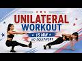 UNILATERAL Calisthenics Workout | Fix Muscle Imbalances (No Equipment, 15 Min)
