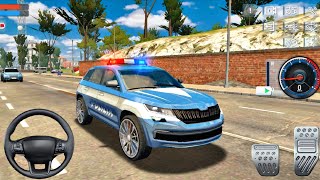Skoda City Police Car Secret Mission Drive 🚨🚓 - Real Police Car Simulator #74 : Android Gameplay screenshot 5