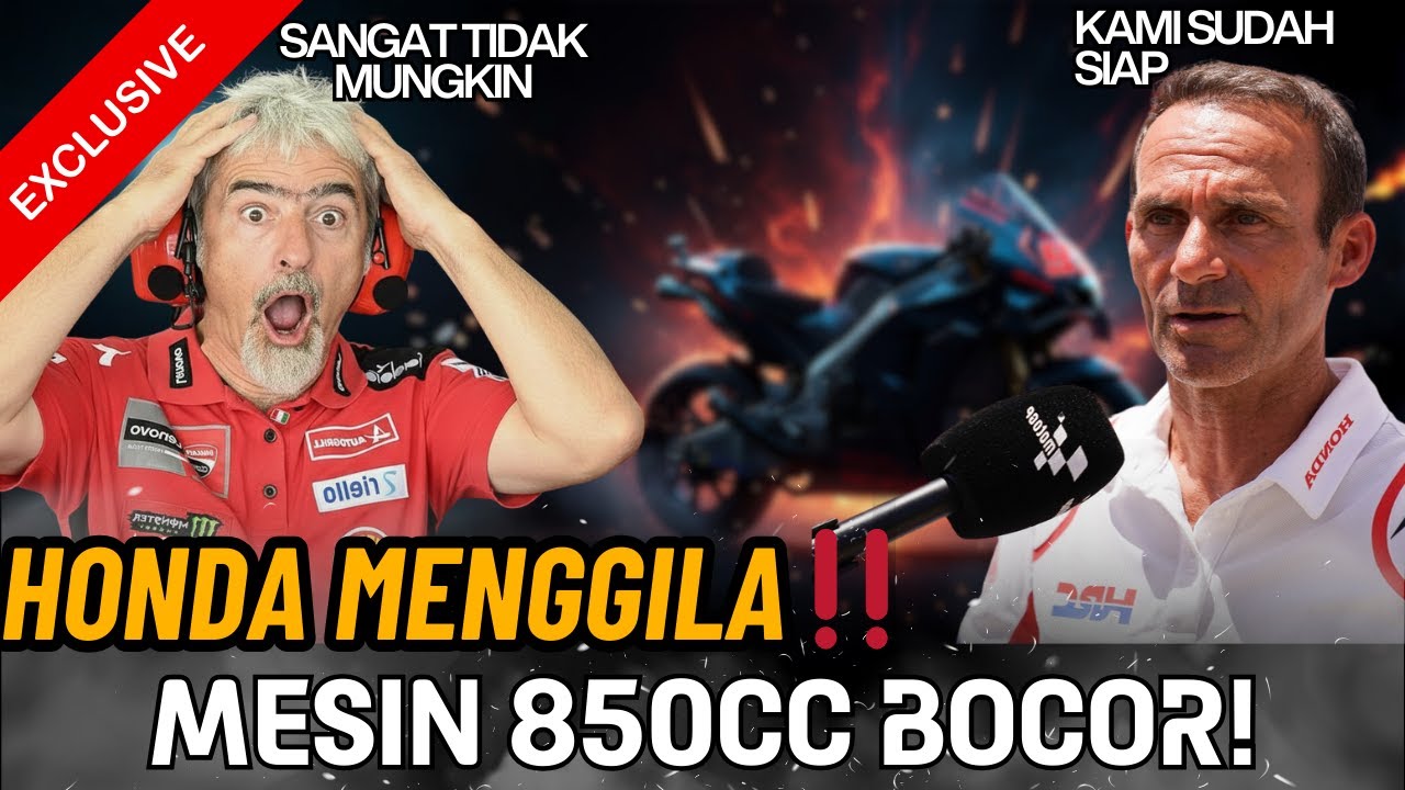 HONDA MENGAMUK DENGAN MESIN 850CC BIKIN PADDOCK MERINDING⁉️ DUCATI TERANCAM TAMAT DI 2027