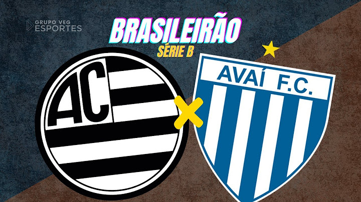 🔴 ATHLETIC X AVAÍ - AO VIVO