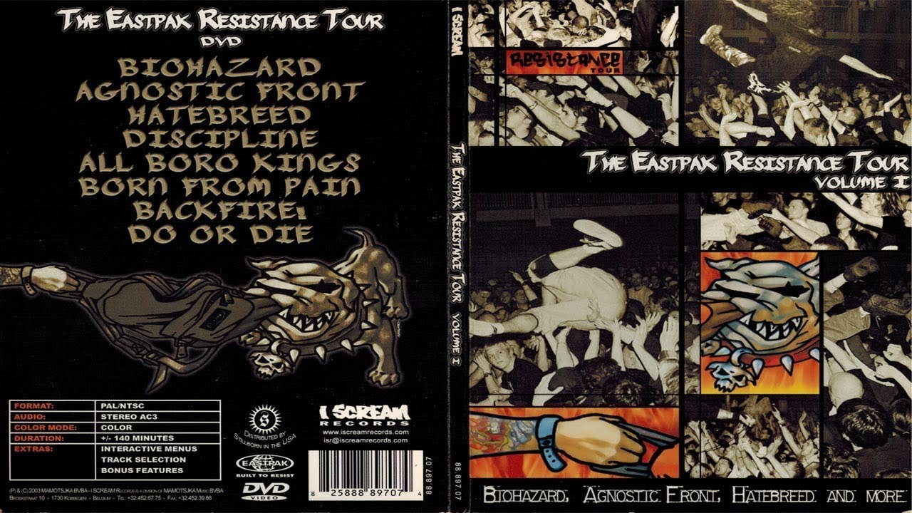 trek de wol over de ogen Veel gevaarlijke situaties Verslinden The Eastpack Resistance Tour Volume I [2002] DVD - YouTube