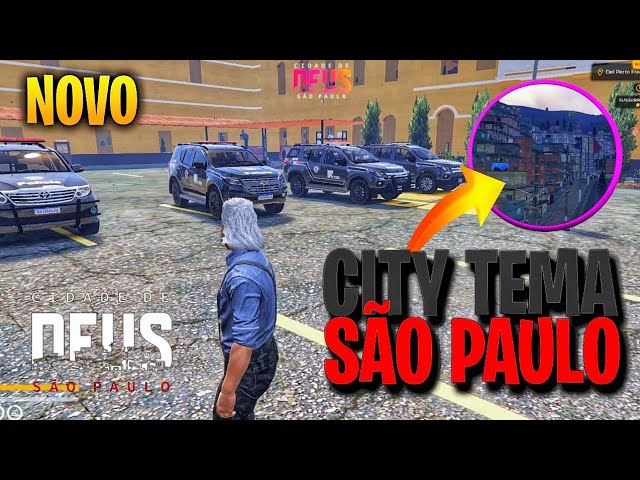 NOVO SERVIDOR MUITO BEM OTIMIZADO Complexo São Paulo RP (COM ORGS GRÁTIS) -  GTA V FiveM 