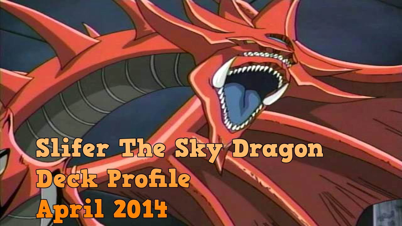 yugioh slifer the sky dragon deck april 2014 youtube
