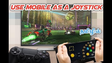 Use Mobile as Joystick for PC Games| Configure in PCSX2 | Maxjoypad | Tamil