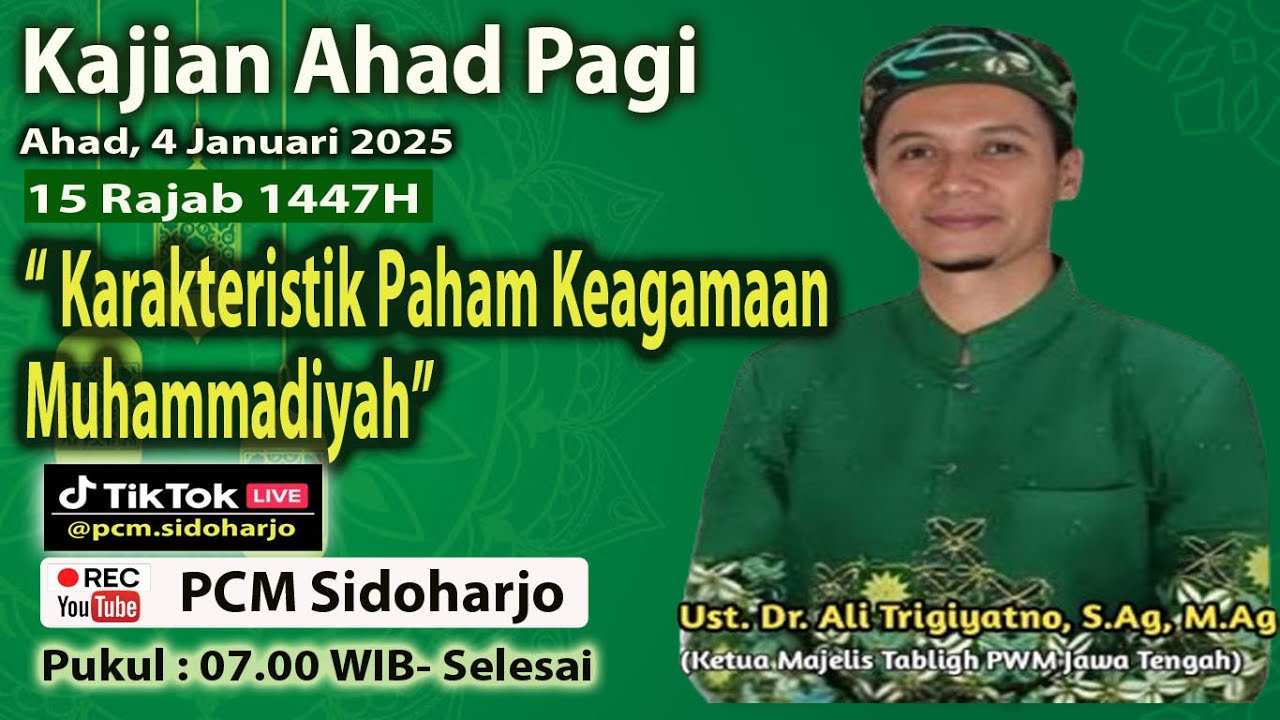 Karakteristik Paham Keagamaan Miuhammadiyah