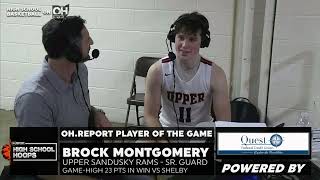 MVP: Upper's Brock Montgomery vs Shelby
