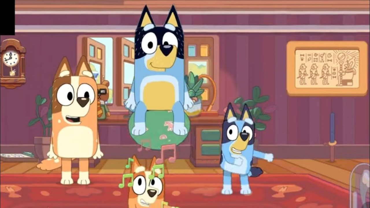 Hopping around Bandits Office 🤣 Bluey Lets Play 🐶 Bluey Gameplay for Kids ❤️ 