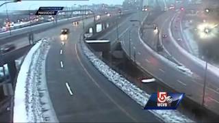Driver who survived fall from I-93: 'I feel idiotic'