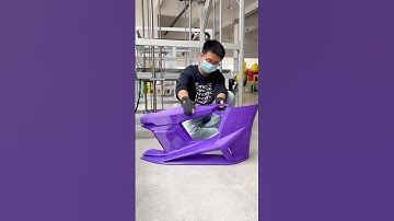 Innovation in the automotive field! I printed 1/3 of the car wide body with a Dowell3d printer!