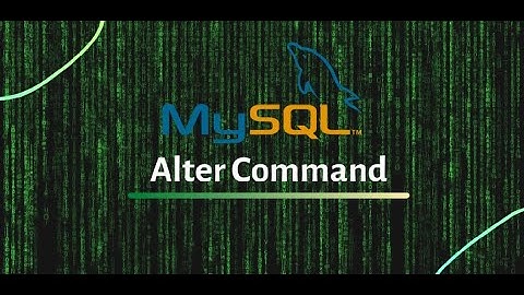 SQL ALTER COMMAND | add, delete, modify and rename column/table in MySQL | add / Delete primary Key|