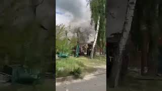 Вовчанськ, руйнування після обстрілів Кабами. Місто тримається 🇺🇦 #news #army #zsu  #kharkiv