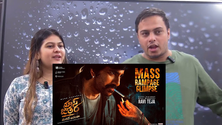 Mass Jathara - Mass Rampage Glimpse | Ravi Teja, Sreeleela | Bheems| S Naga Vamsi | Bhanu Bogavarapu
