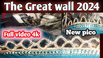 New pico Designs 2024|| Duppta pico Designs || نگ والی کٹور پھول پیکو || The Great wall Pico Designs