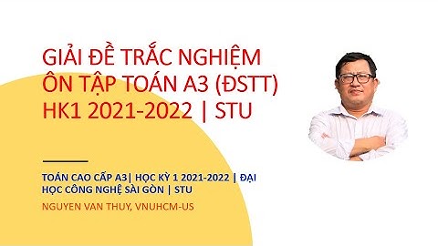 Bài tập toán cao cấp a3 có lời giải