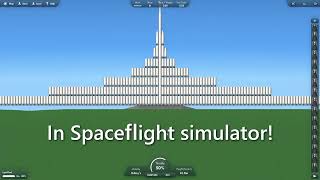 The biggest rocket I've ever built... [Spaceflight simulator] screenshot 4